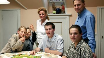 Familietid hos værtsfamilien